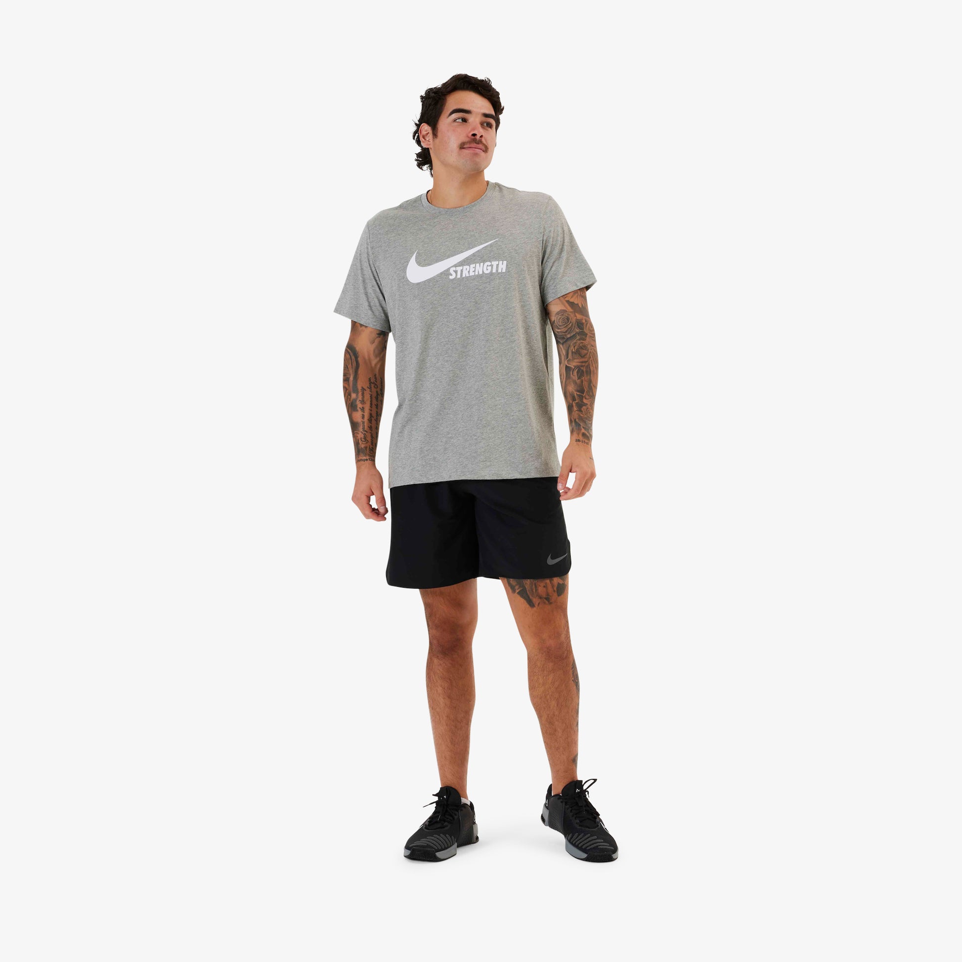 Heather Grey/White