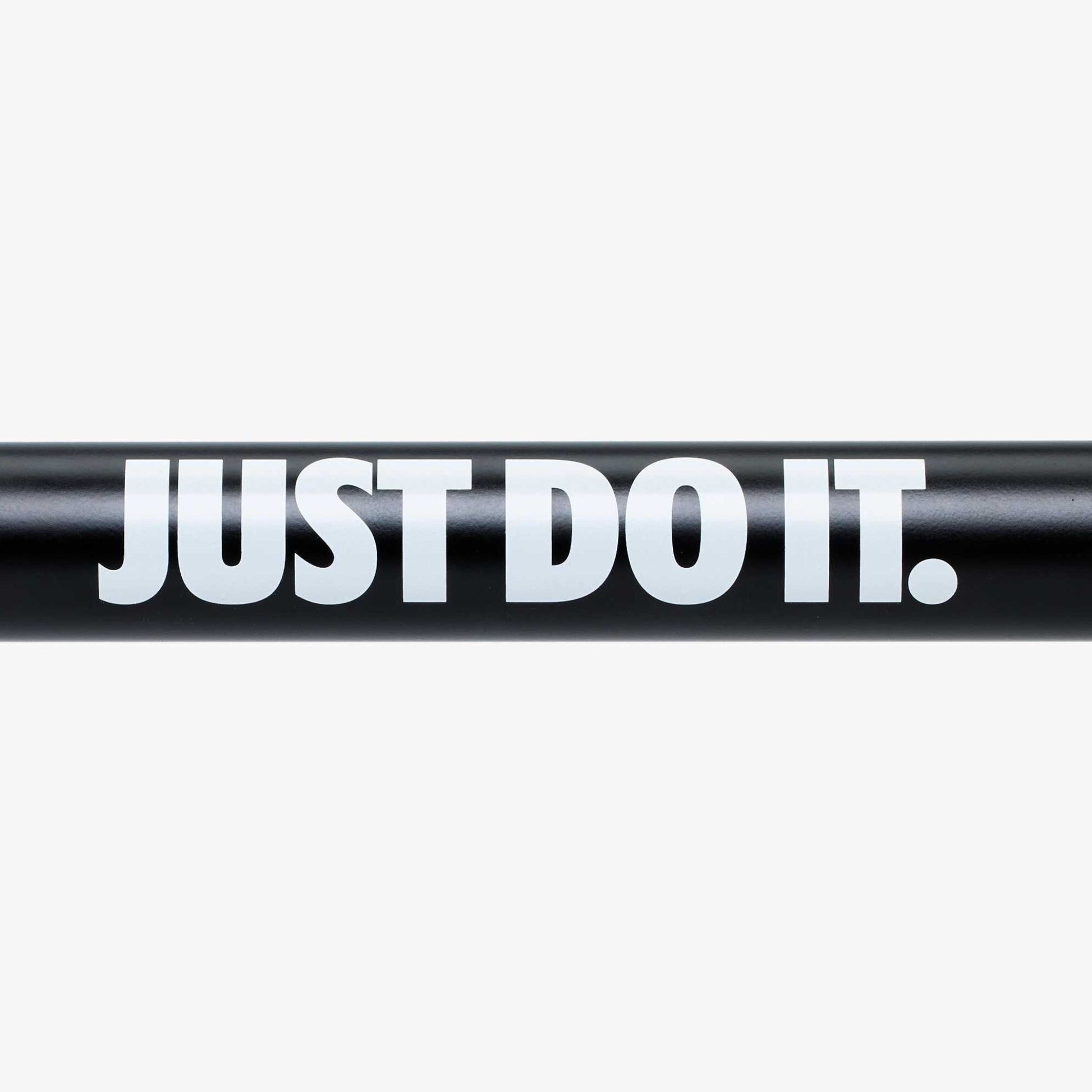 Nike Squat Stand / Black Bumper Plates / 20 kg Nike Strength Shield - Black ("Just Do It")
