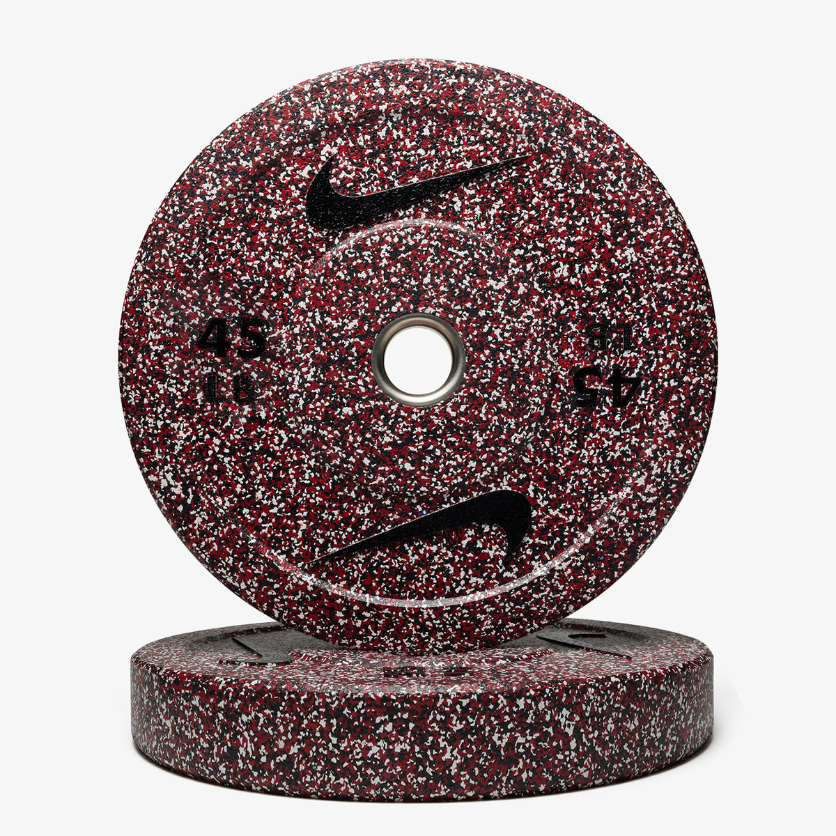 Nike Grind Bumper Plates – 'Bred' / 35 lb, 'Bred' / 45 lb