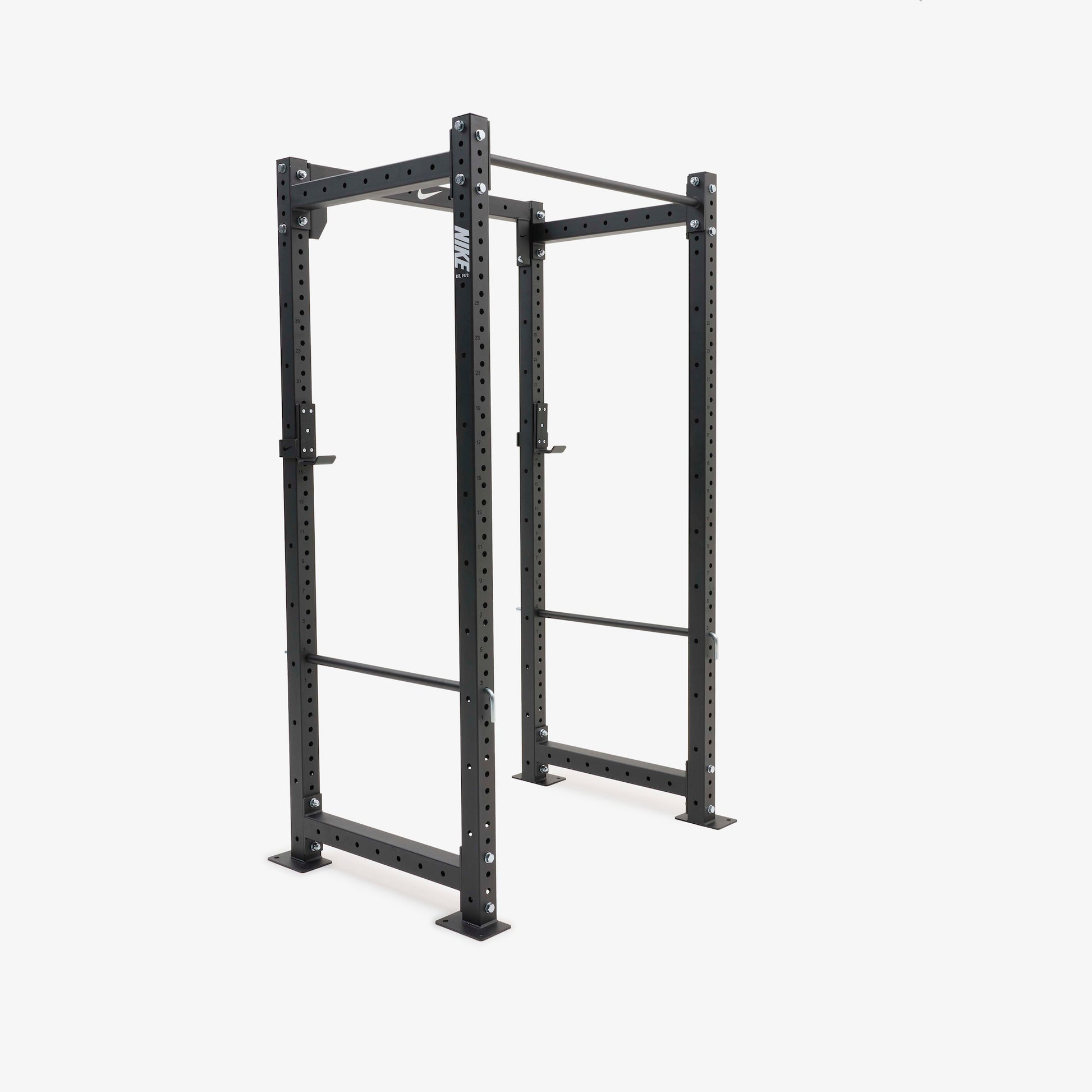 Nike Squat Cage / Nike Grind Bumper Plates / 20 kg Nike Strength Shield - Red SWOOSH