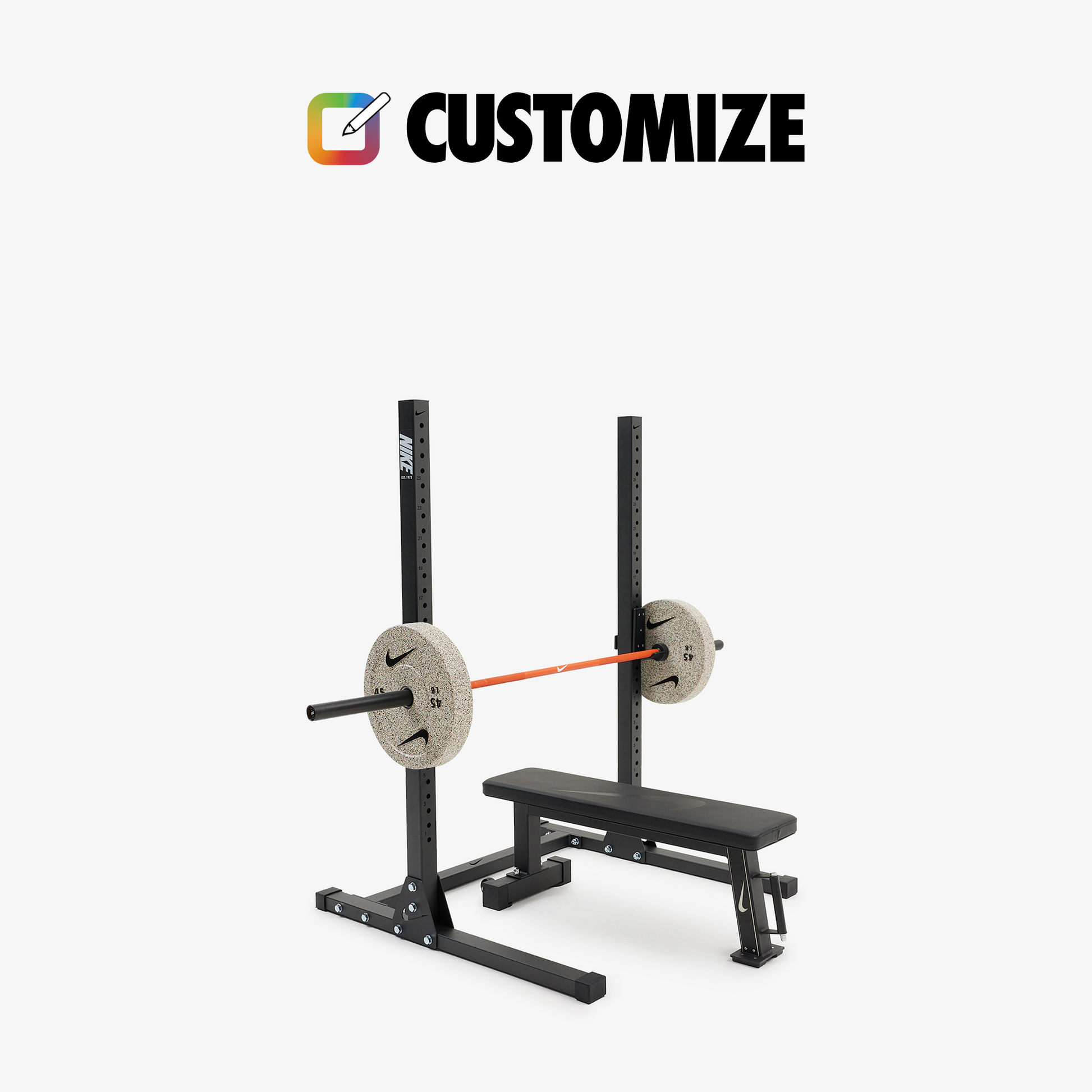 Rogue squat rack and bench hotsell