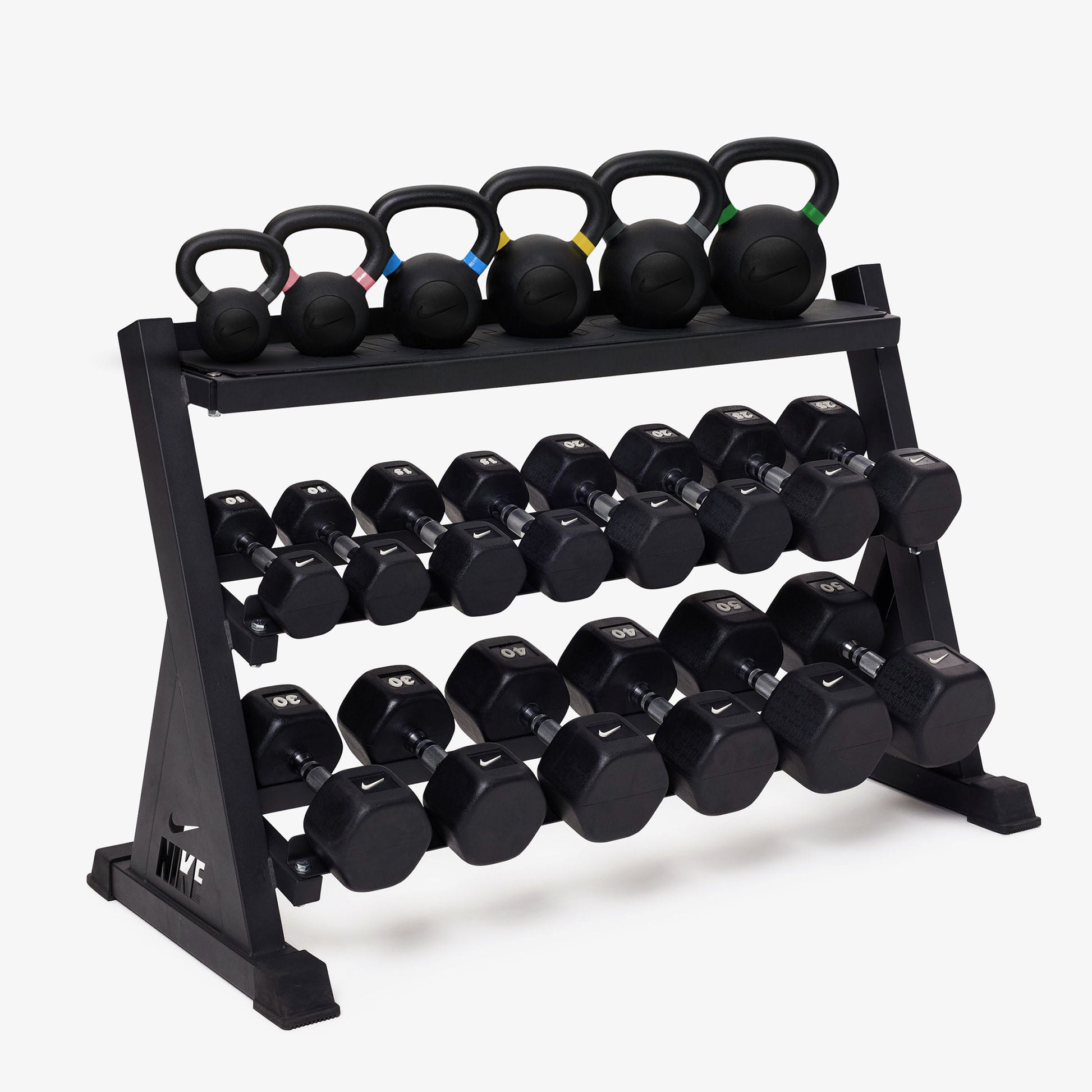 Black/White / 10-50 lb pairs / 13-53 lb