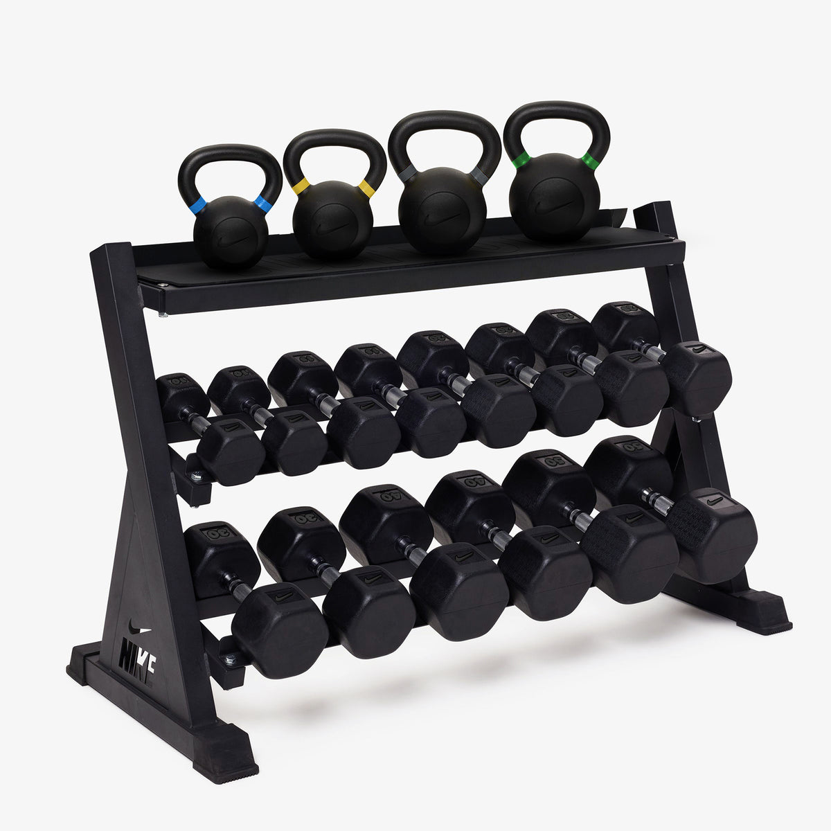 Black/Black / 10-50 lb / Cast Iron - Black / 26-53 lb