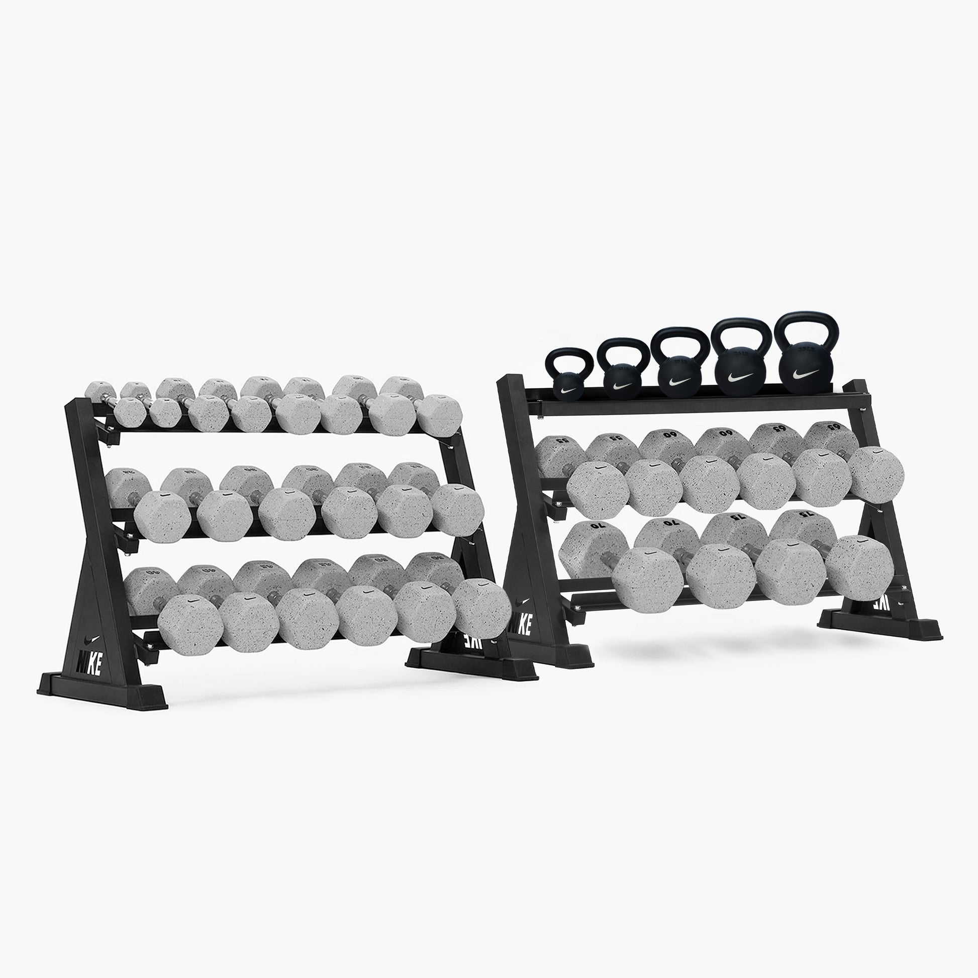 Nike Grind / 5-75 lb / Rubber Coated - Black/White / 9-35 lb