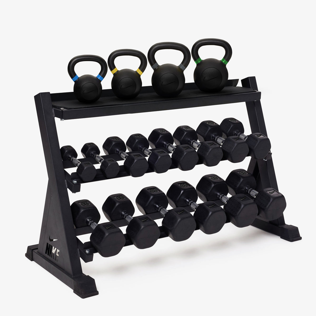 Black/Black / 5-35 lb / Cast Iron - Black / 26-53 lb