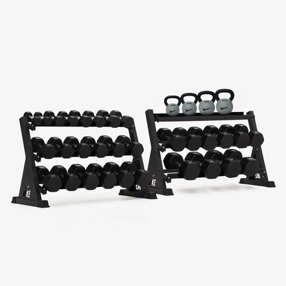 Black/White / 5-75 lb / Rubber Coated - Nike Grind / 26-53 lb