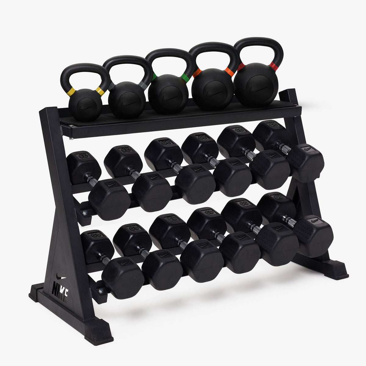 Black/Black / 25-50 lb / Cast Iron - Black / 35-70 lb