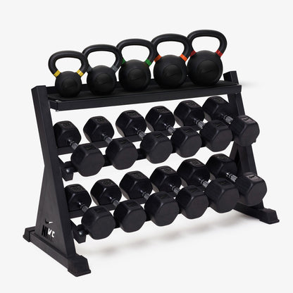 Black/Black / 25-50 lb / Cast Iron - Black / 35-70 lb