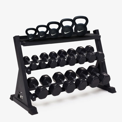 Black/White / 5-35 lb / Rubber Coated - Black/White / 9-35 lb