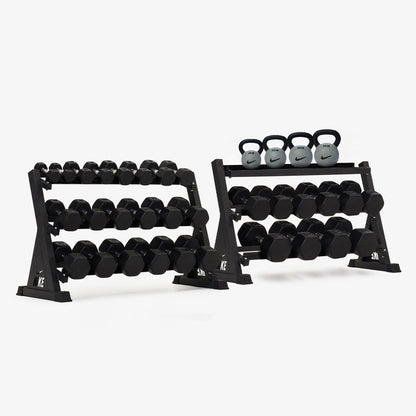 Black/Black / 5-75 lb / Rubber Coated - Nike Grind / 26-53 lb