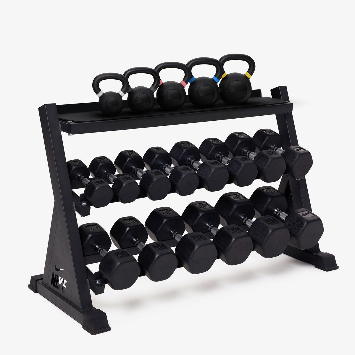 Black/Black / 10-50 lb / Cast Iron - Black / 9-35 lb