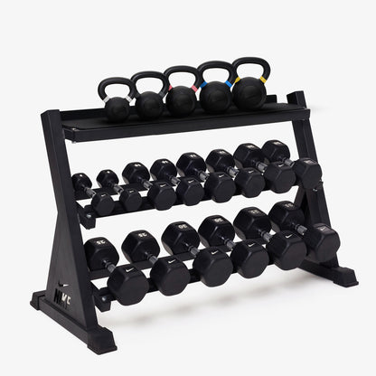Black/White / 5-35 lb / Cast Iron - Black / 9-35 lb