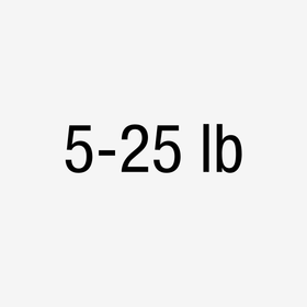 5 - 25 lb