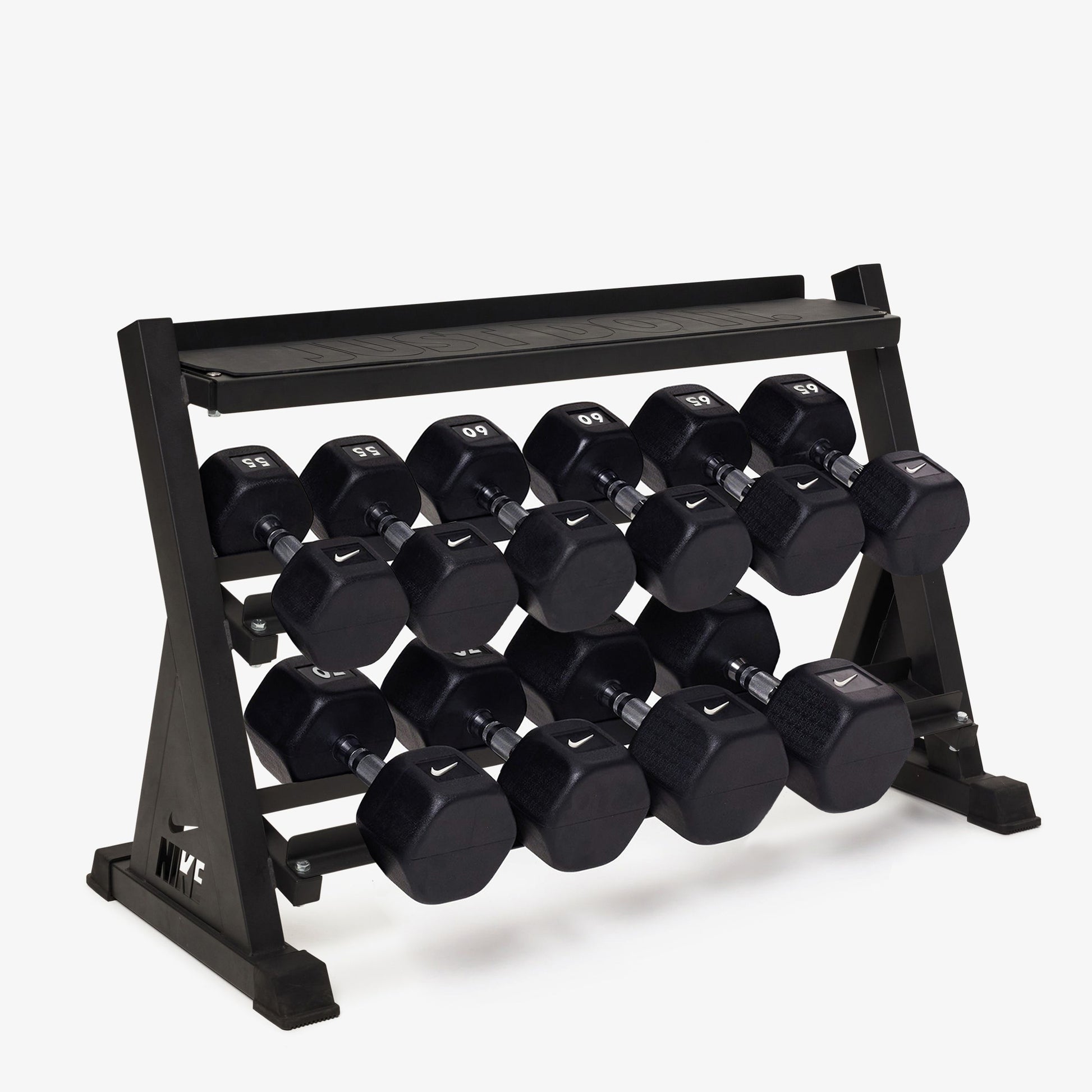 Black/White / 55-75 lb / No Kettlebells