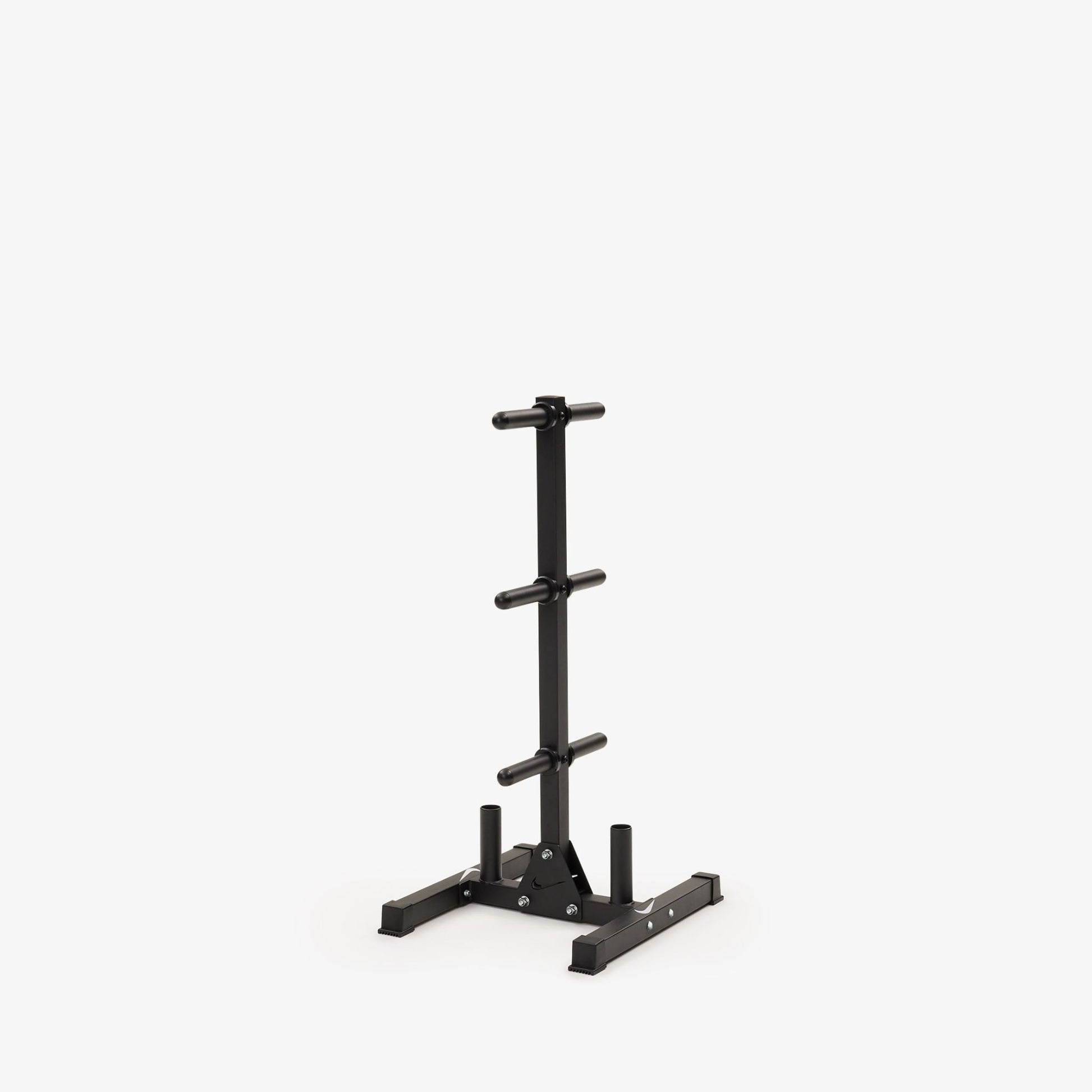 Nike Squat Cage / Black/Black Dumbbells + Black/White Plates / 20 kg Black ("Just Do It")