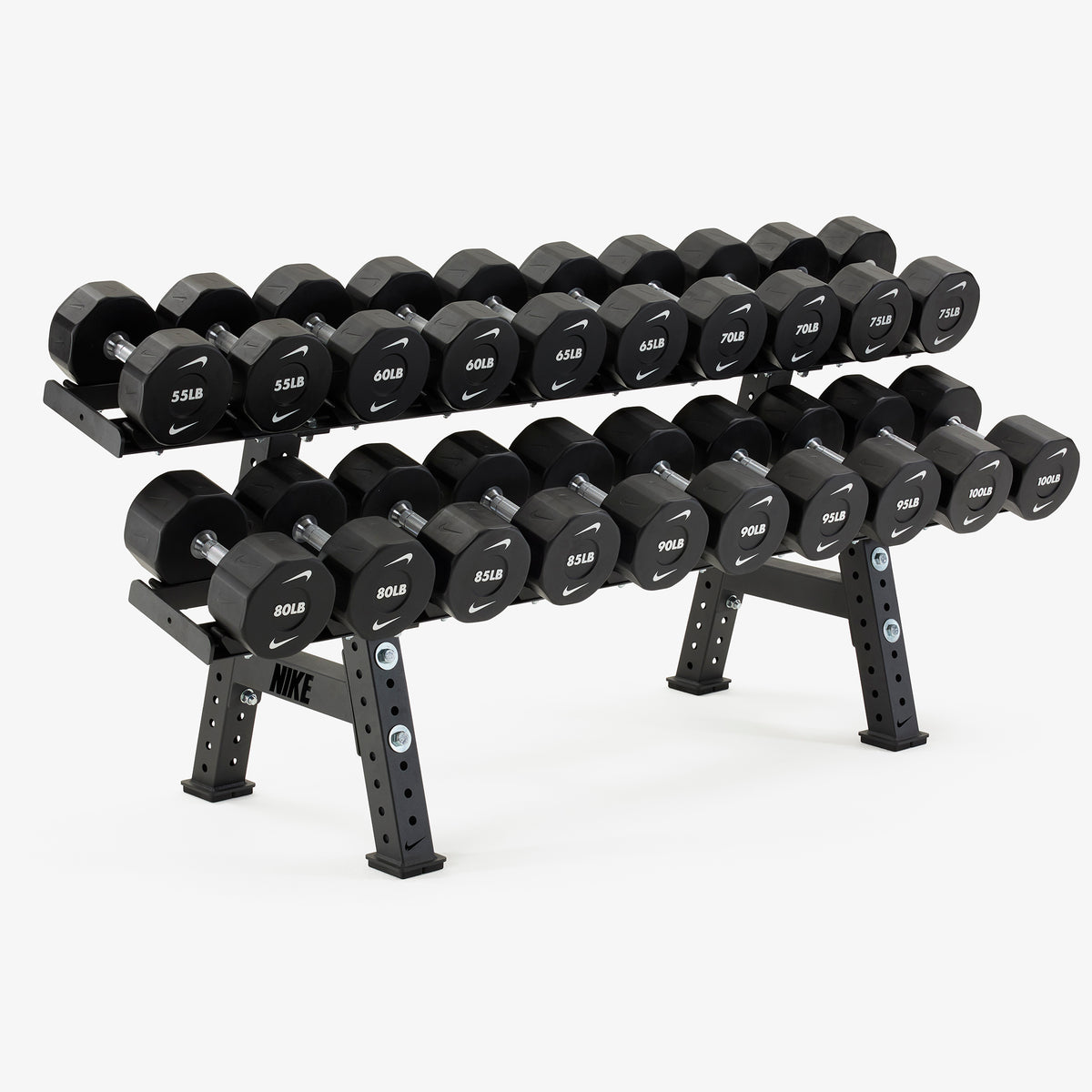 Stretch And Set Rack Nike Dumbbell OG Rack Sets | Heavy Dumbbell Set and Rack – Nike Strength US