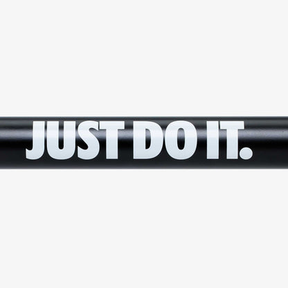20 kg Nike Strength Shield - Black ("Just Do It") / Nike Black Bumper Plates / Grey/Black | 20 kg Nike Strength Shield - Black ("Just Do It") / Nike Black Bumper Plates / Volt/Black