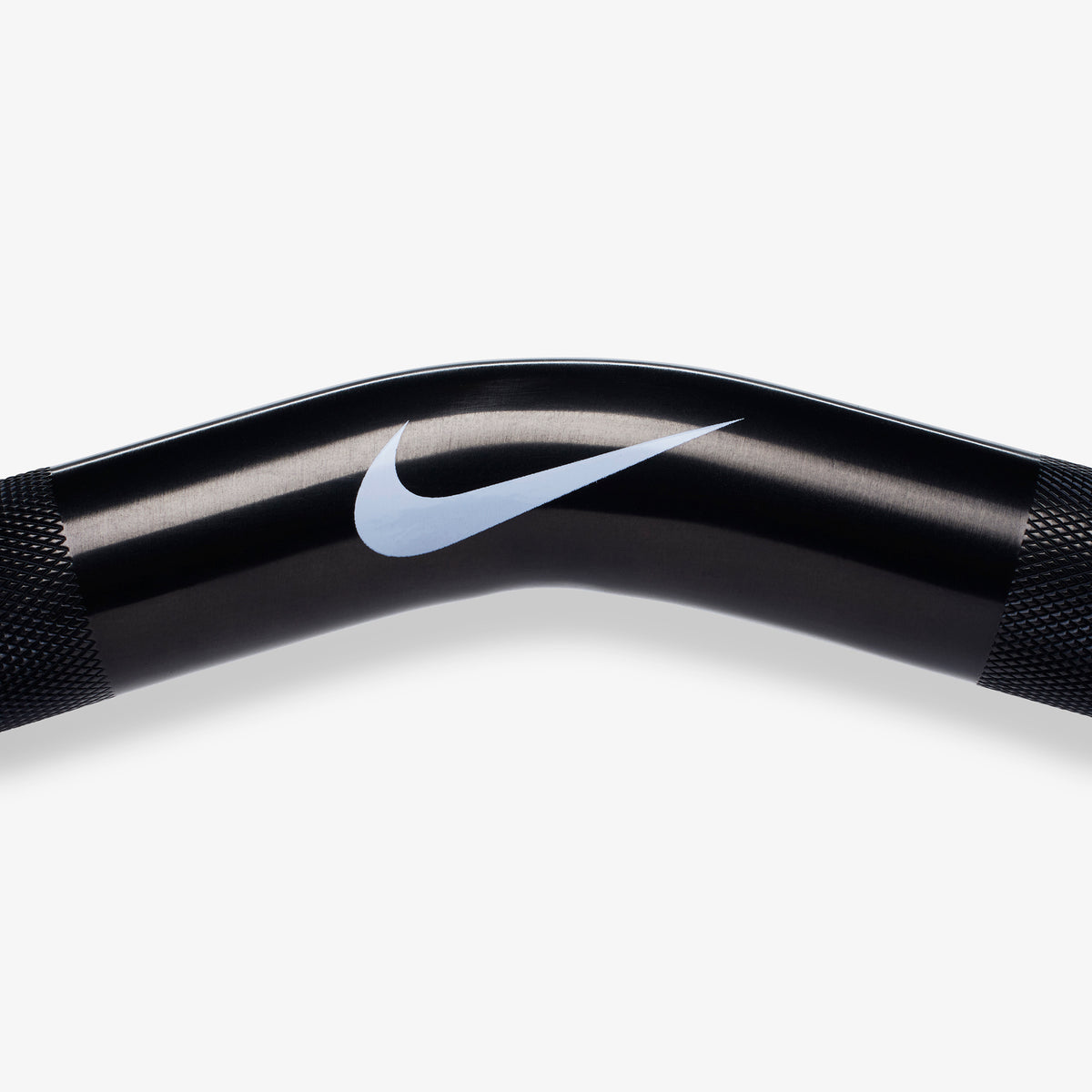 Nike Curl Bar - Black / Nike Grind Change Plates (1.25 - 10 lb pairs) / White/Orange | Nike Curl Bar - Black / Nike Strength Pro Urethane Plates (2.5 - 10 lb pairs) / White/Orange