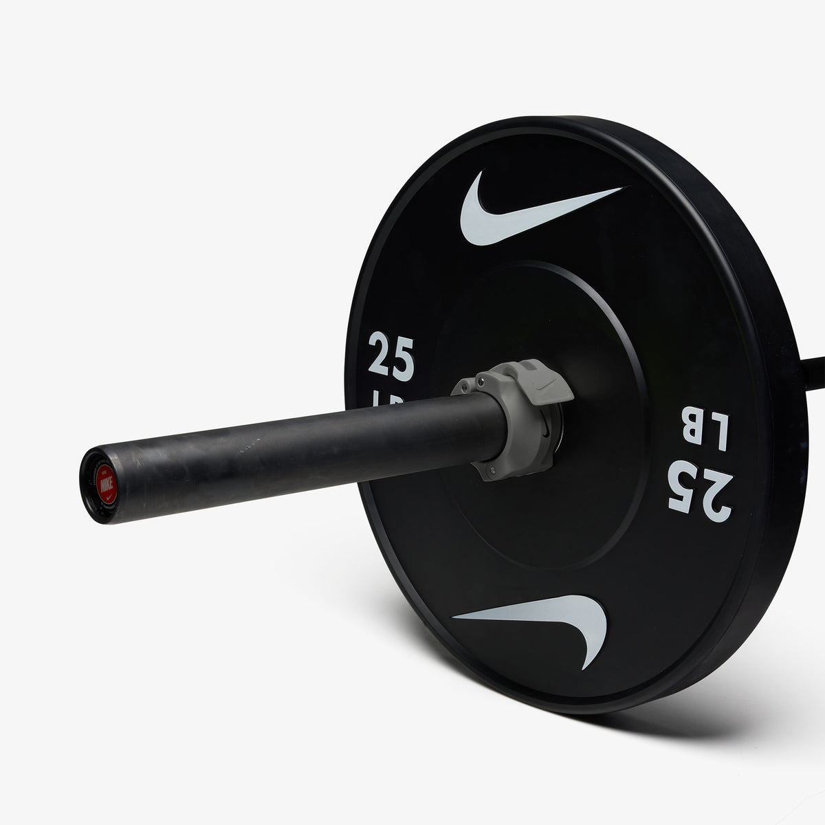 Nike Barbell Collars on barbell