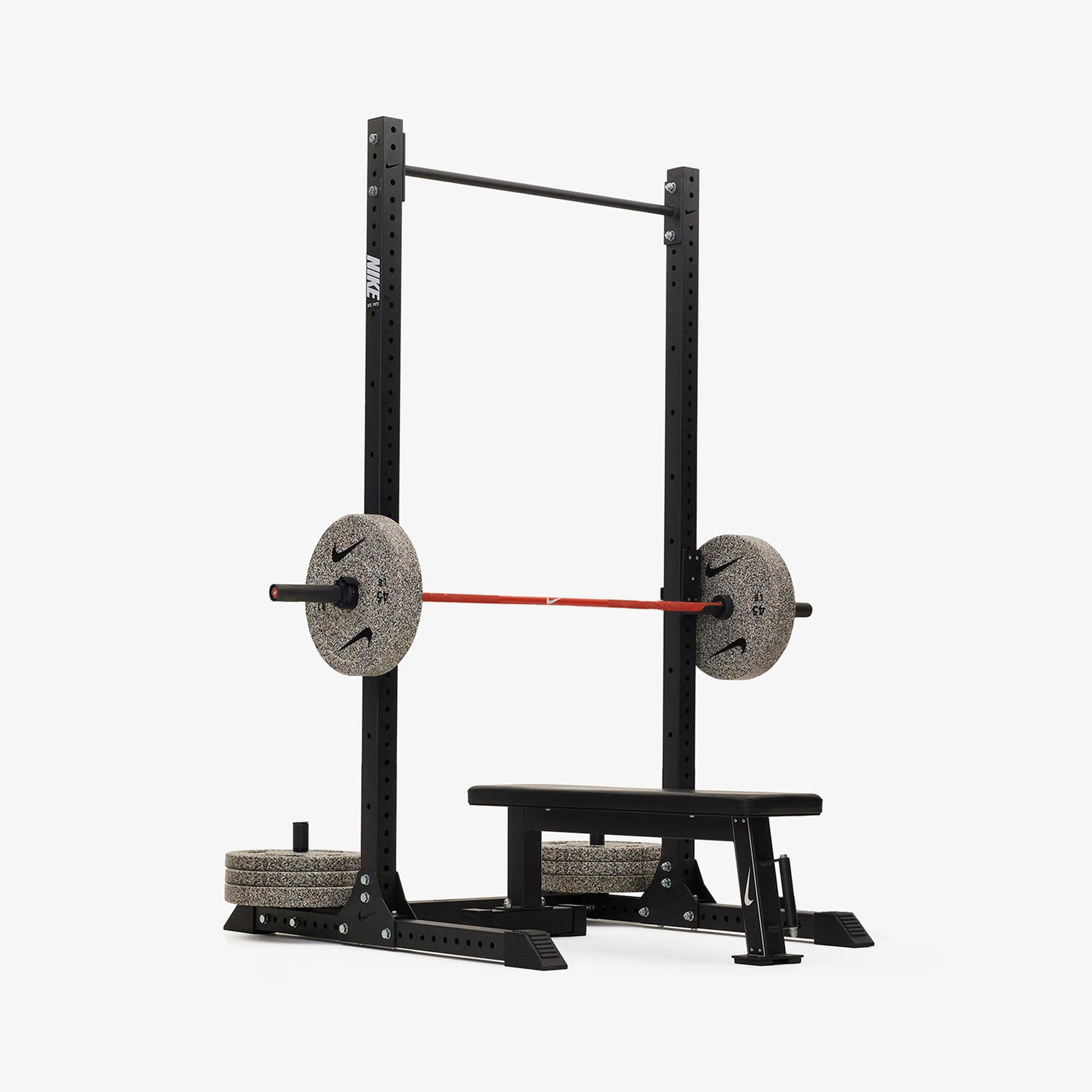 Nike Squat Rack / Nike Grind / 20 kg Nike Strength Shield - Orange SWOOSH