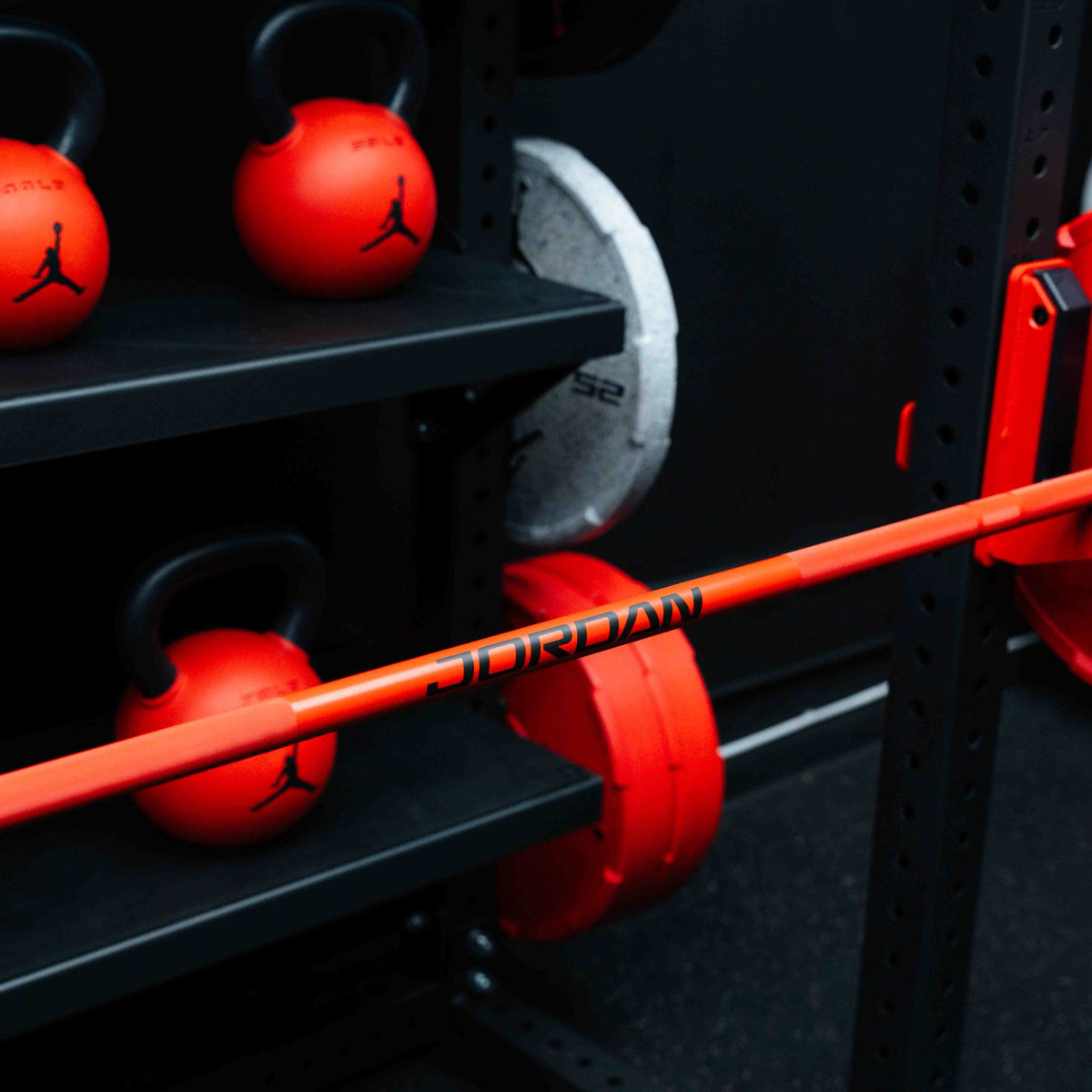Jordan Strength Half Rack Flat Storage Shelf
