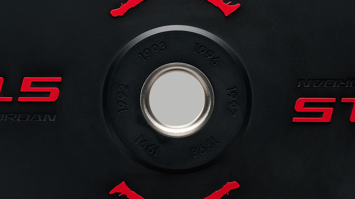 Jordan Strength Bumper Plates - Championship Years