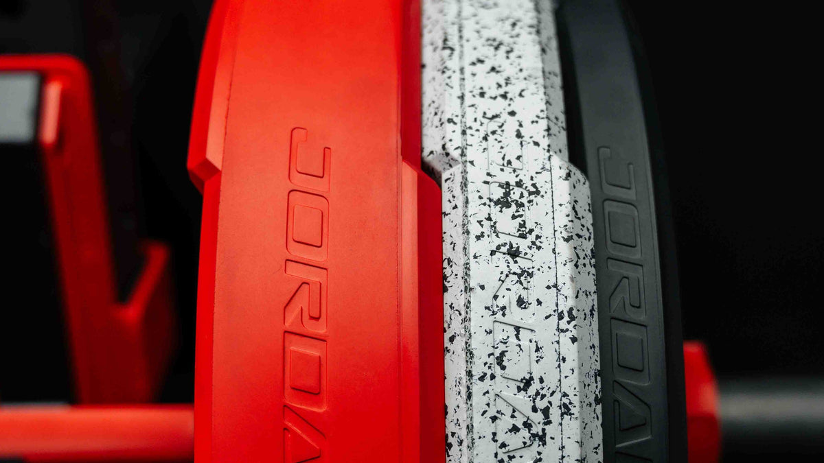 Jordan Strength Bumper Plates - Interlocking Stack