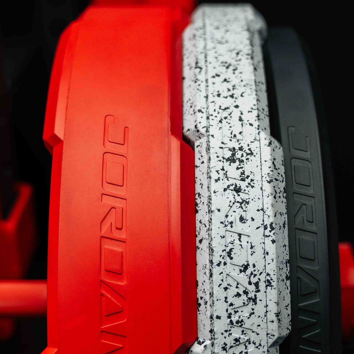 Jordan Strength Bumper Plates - Interlocking Stack