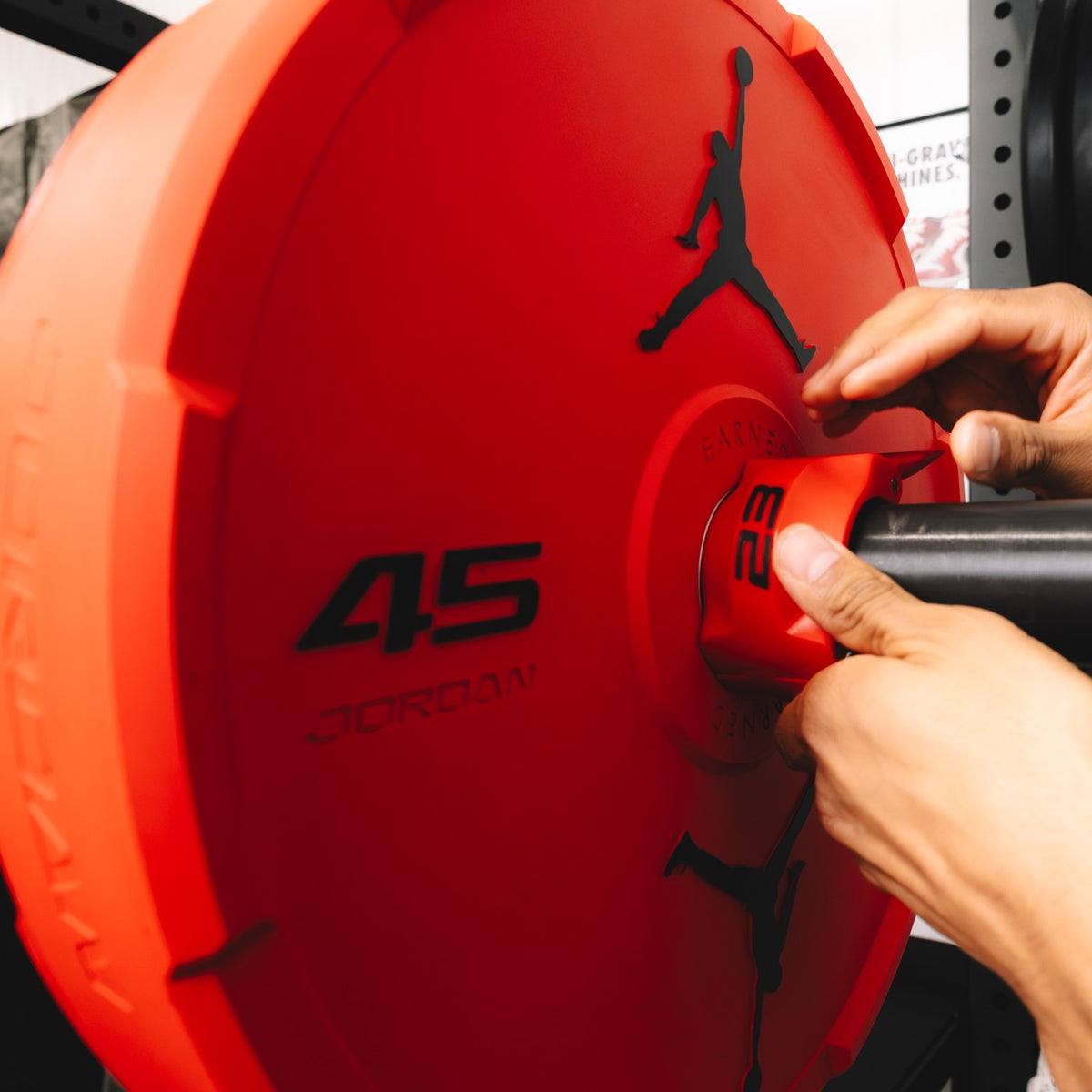 Jordan Strength Bumper Plates - Jordan Strength Plate Layout