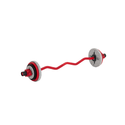 Jordan Strength Curl Bar Bundle with 1.25-10 lb change plates and collars | Jordan Strength Change Plates (1.25 - 10 lb pairs)
