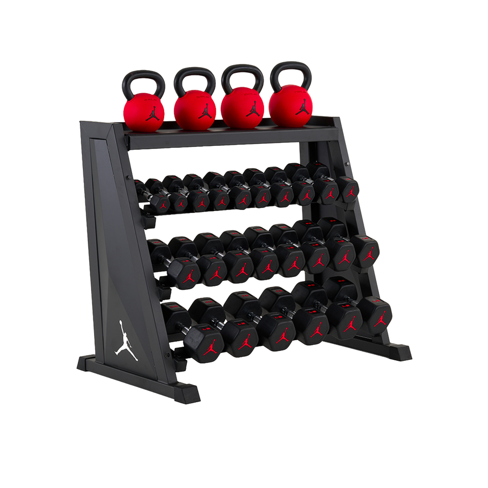 Jordan Strength Kettlebell & Dumbbell Rack Sets – Nike Strength US