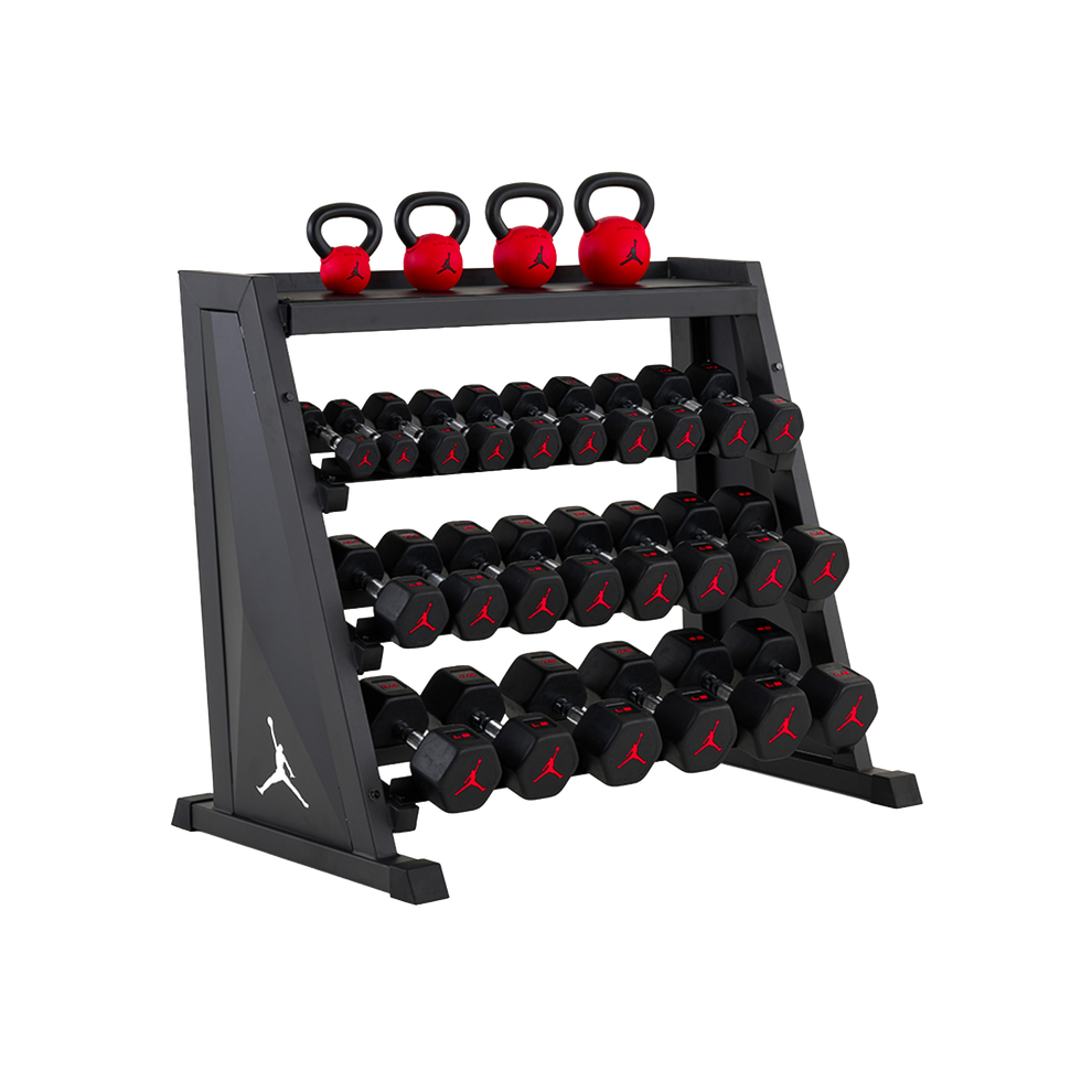 Jordan Strength Kettlebell & Dumbbell Rack Sets – Nike Strength US
