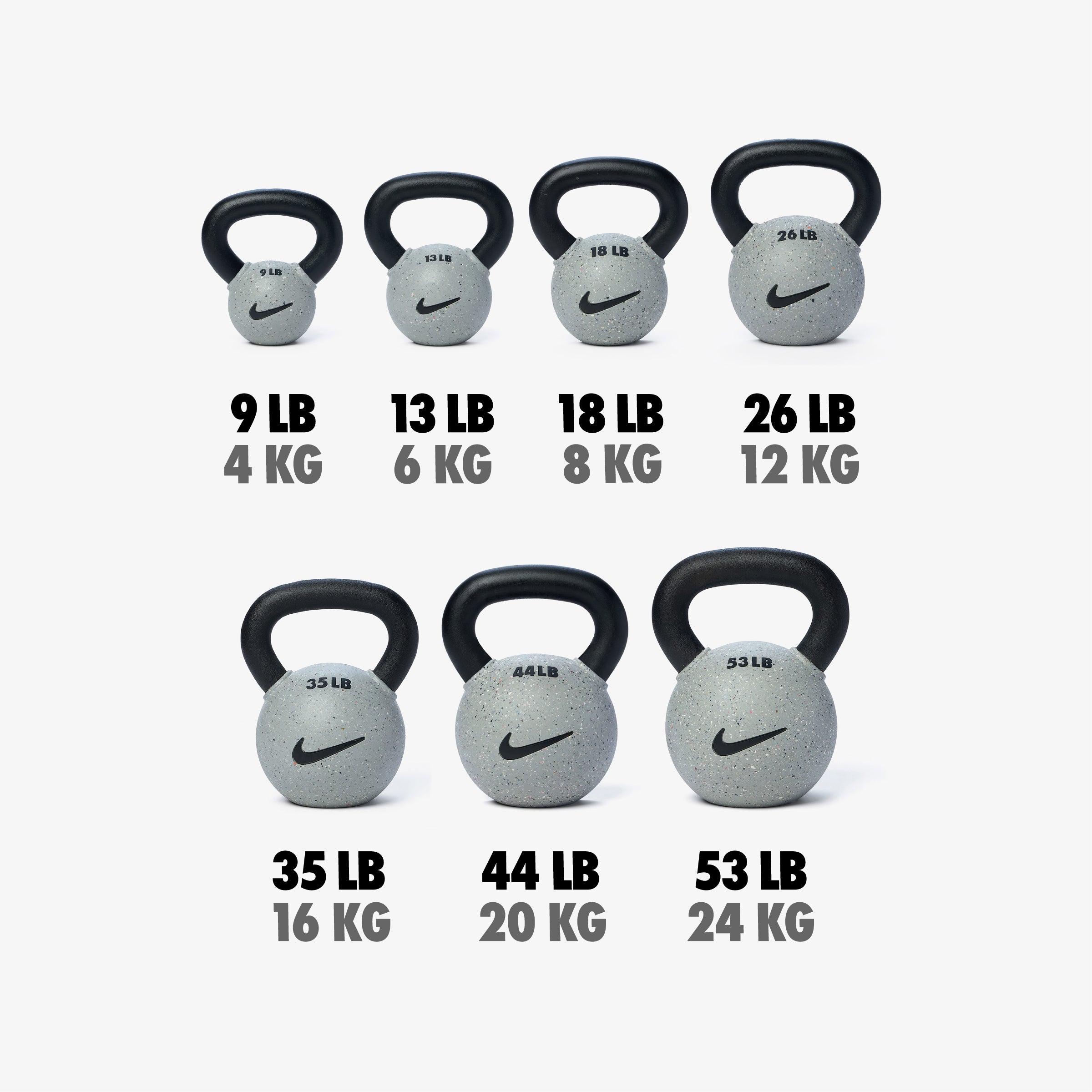 Nike Rubber Coated Kettlebell – Nike Strength US