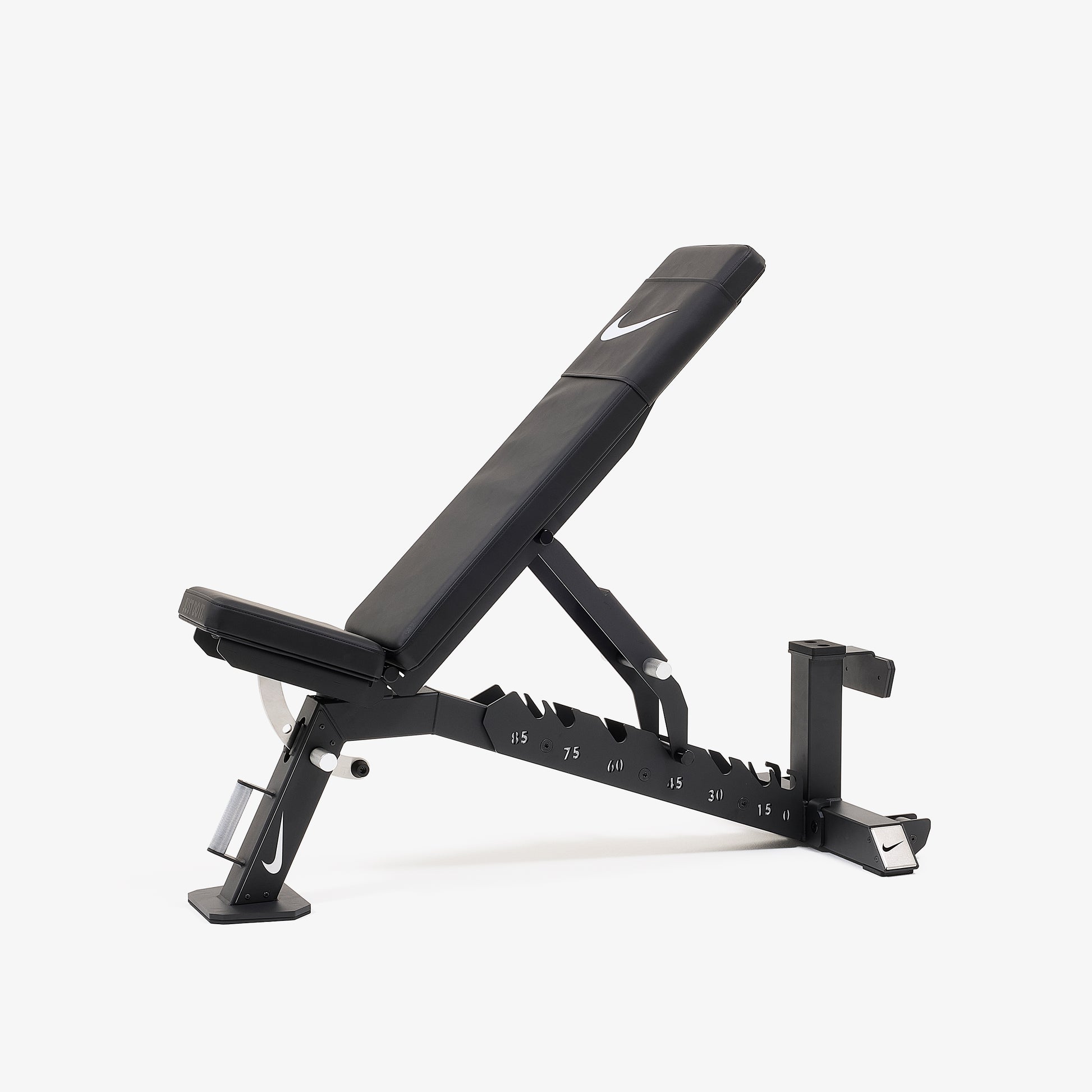 Nike Strength Pro Adjustable Weight Bench — three-quarter view 1