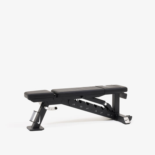 Nike Strength Pro Adjustable Weight Bench — three-quarter view 2