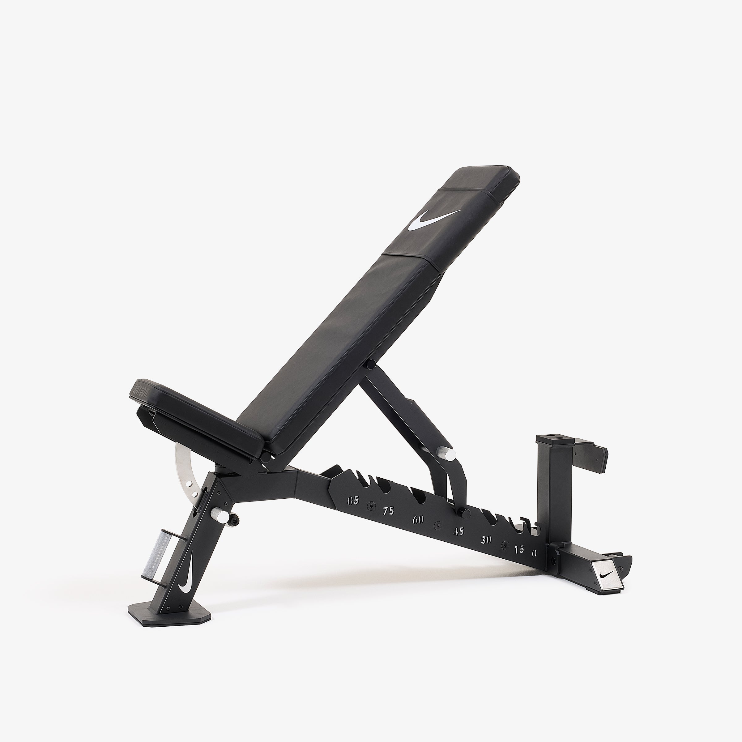 Nike Strength Pro Adjustable Weight Bench — three-quarter view 11