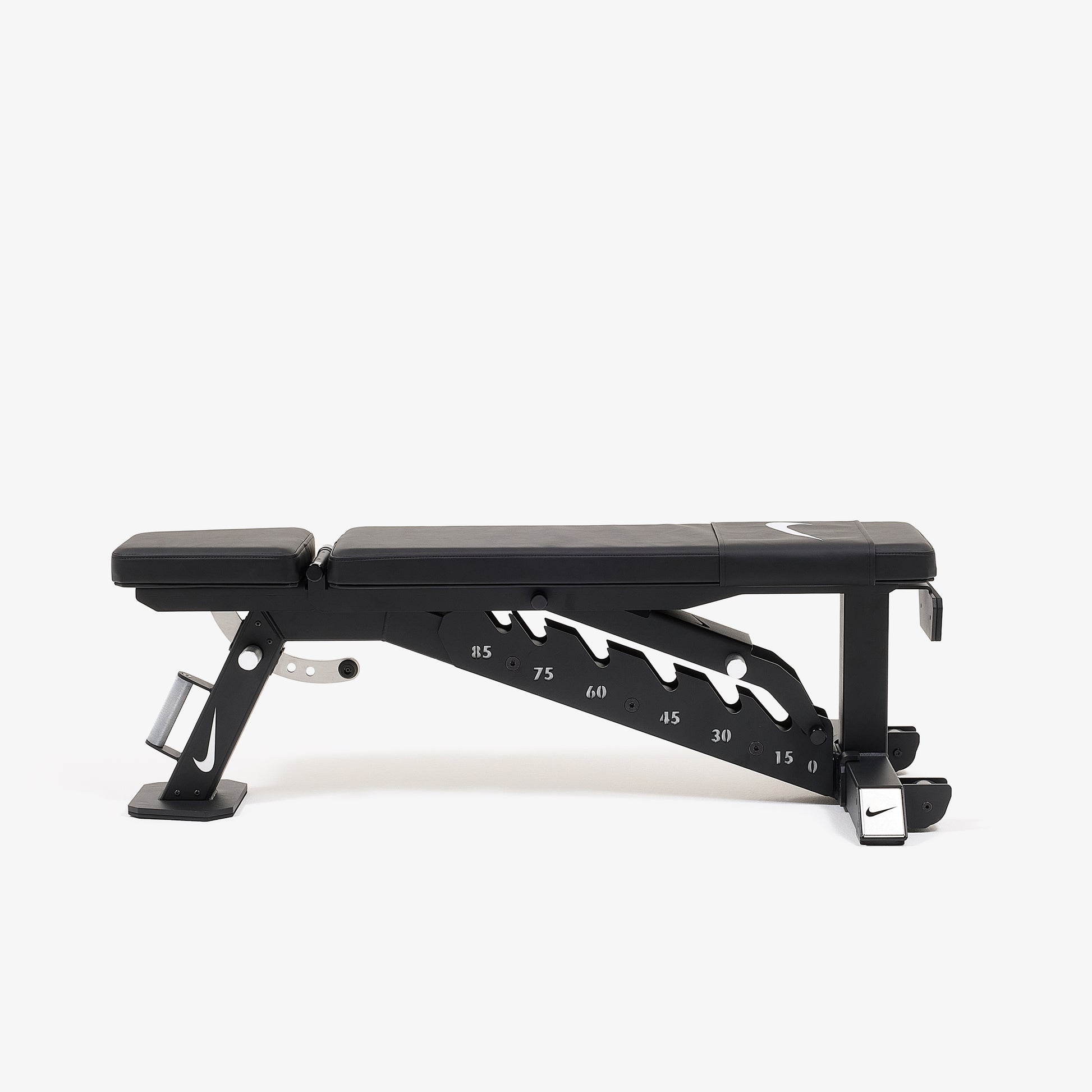 Nike Strength Pro Adjustable Weight Bench — side profile 2