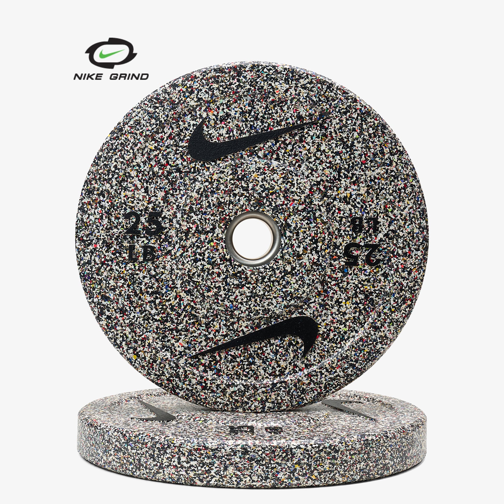 20 kg Orange SWOOSH / Nike Grind Bumper Plates / Black/Black | 15 kg Orange SWOOSH / Nike Grind Bumper Plates / Black/Black | 20 kg Orange SWOOSH / Nike Grind Bumper Plates / Black/White | 15 kg Orange SWOOSH / Nike Grind Bumper Plates / Black/White