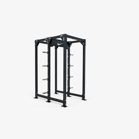 Nike Strength Pro Double Half Rack — three-quarter view 1