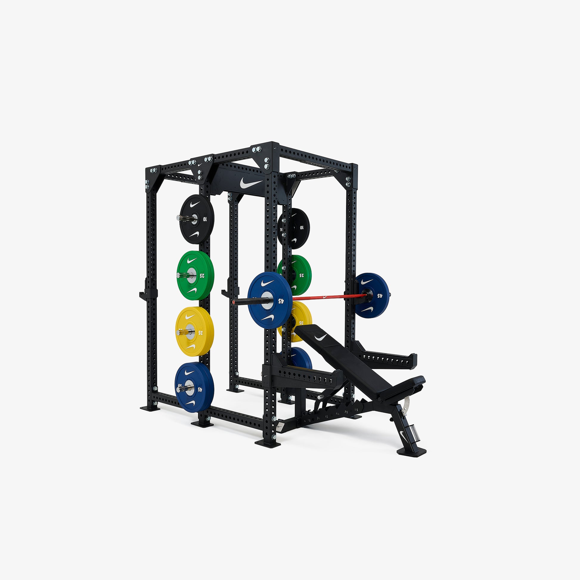 Nike Strength Pro Double Half Rack — three-quarter view 7
