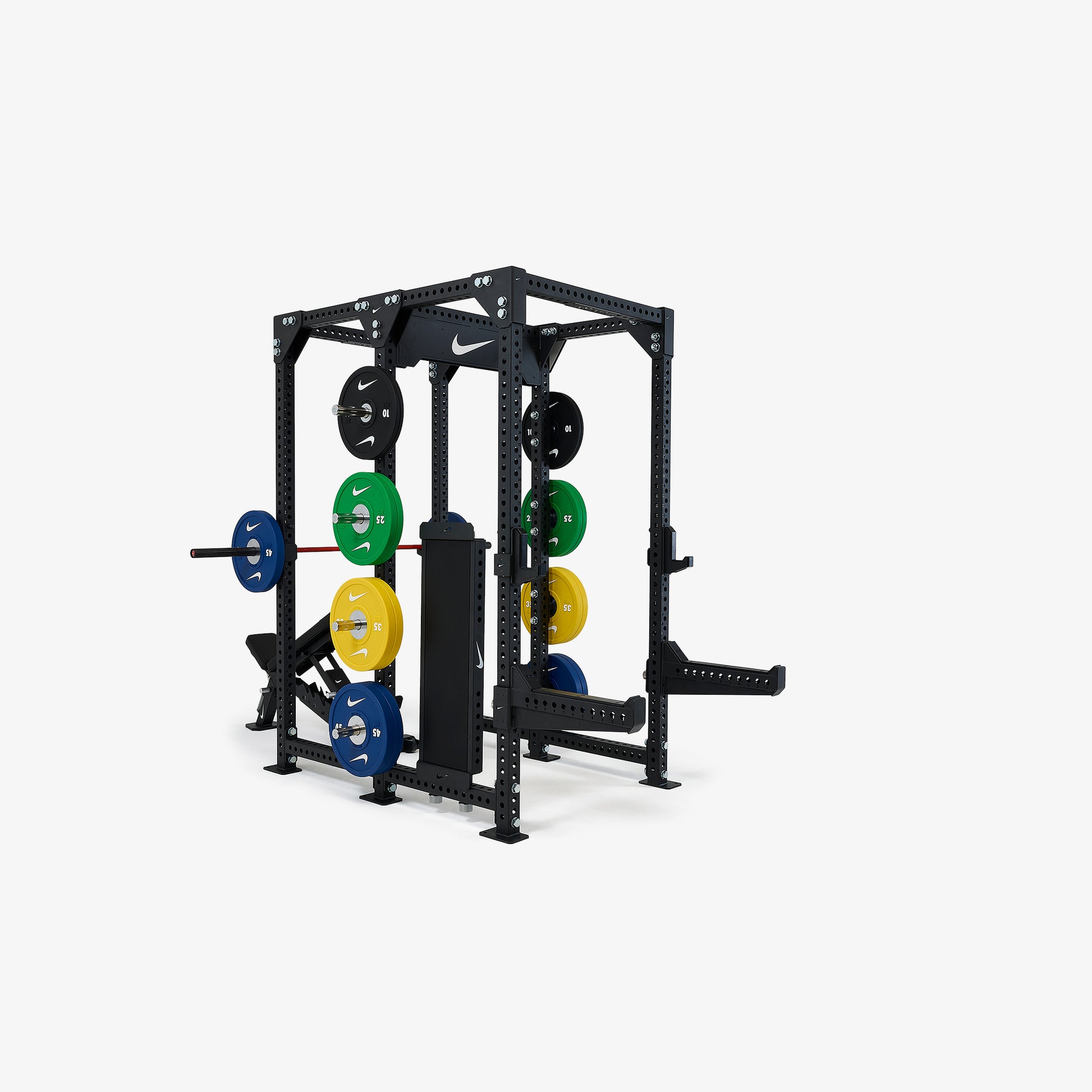 Nike Strength Pro Double Half Rack — three-quarter view 9