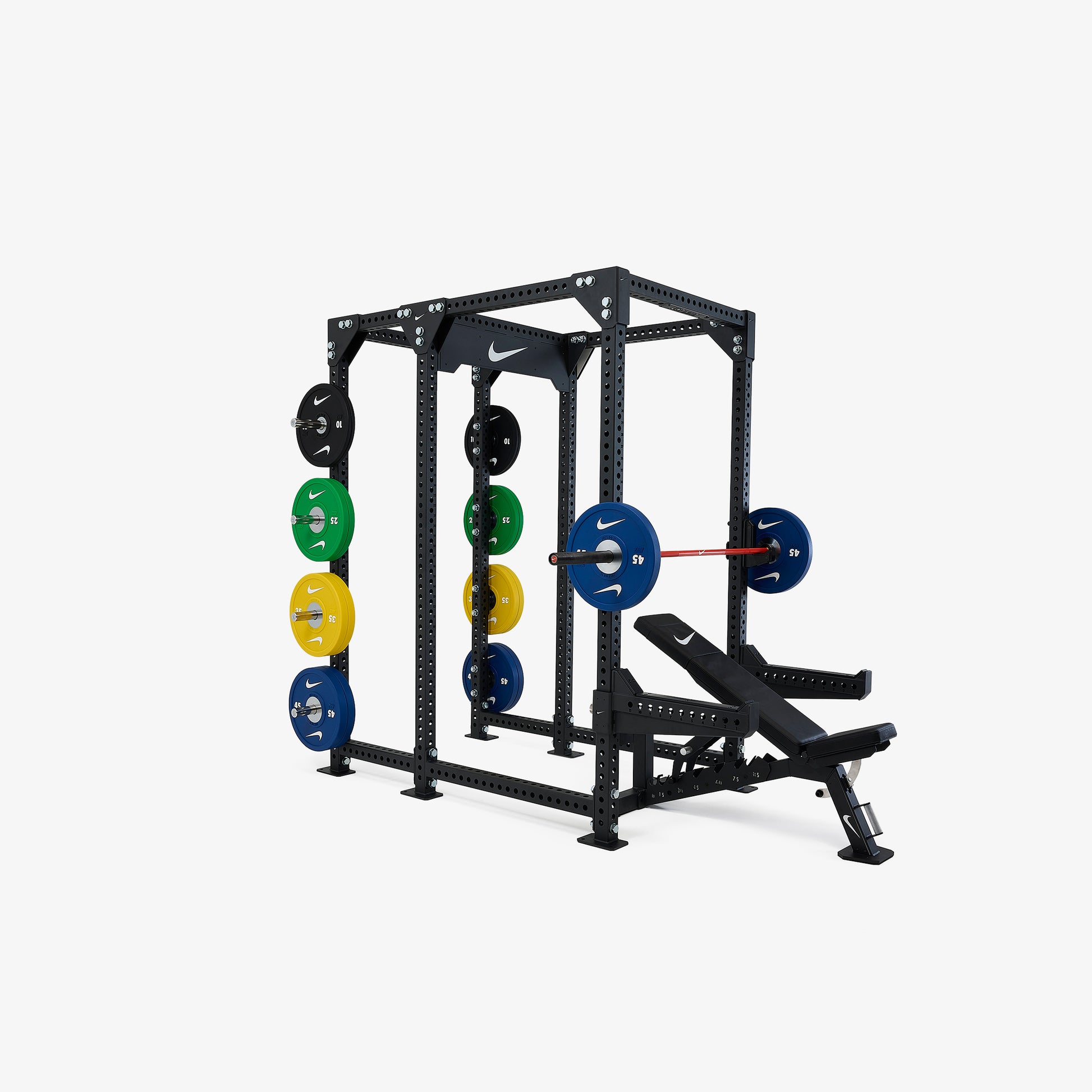 Nike Strength Pro Power Rack — three-quarter view 5