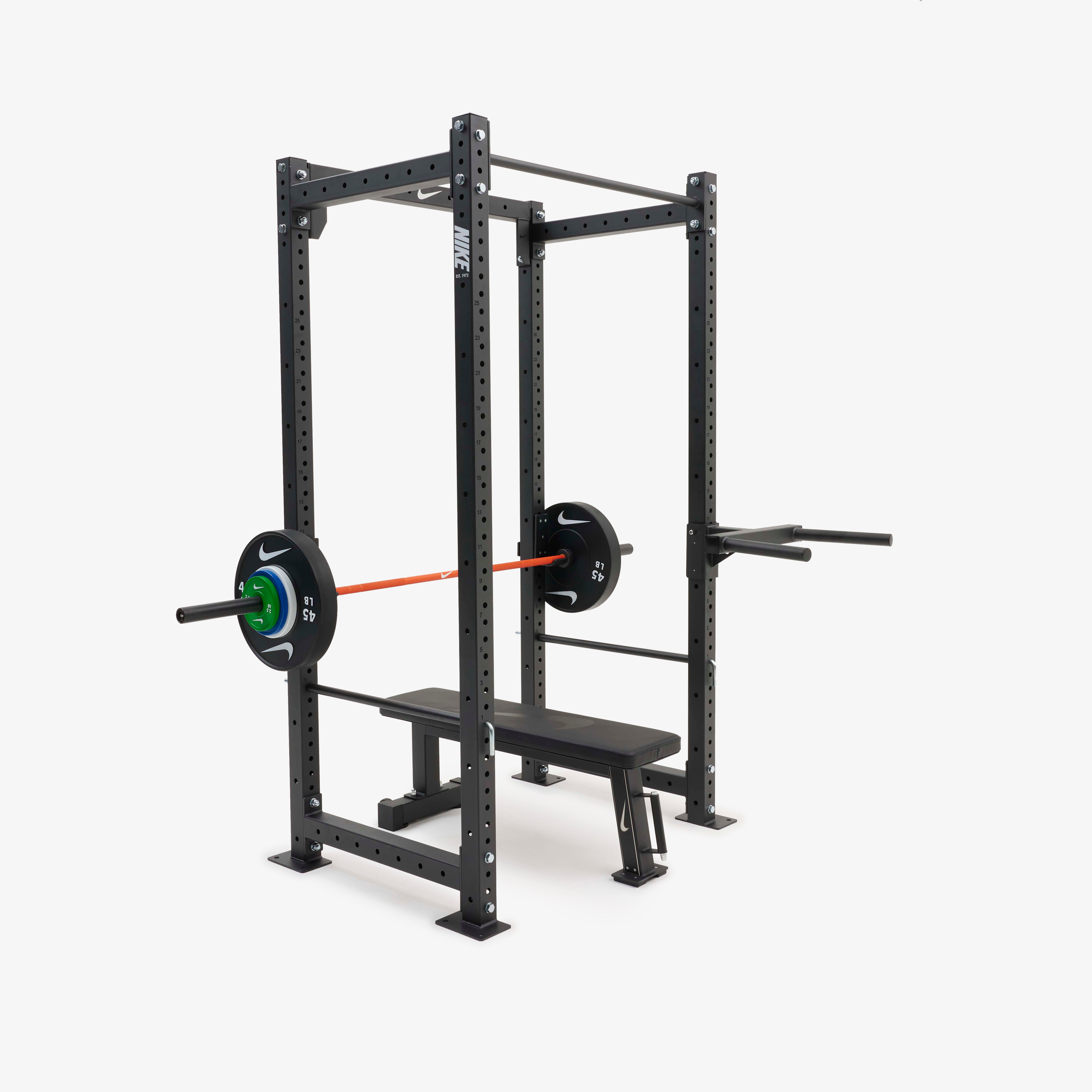 Generico Uomo Gabbia Di Protezione Negativa Per Fitness: Set Leggero In Resina Di Nylon Per Allenamento (Scegli Diametro 38-52mm)