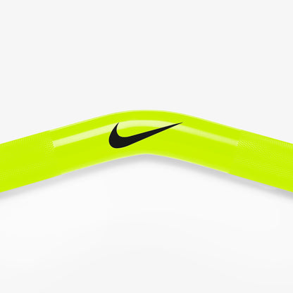 Nike Strength Shield Curl Bar - Volt Swoosh / Nike Grind Change Plates (1.25 - 10 lb pairs) / Black/White | Nike Strength Shield Curl Bar - Volt Swoosh / Nike Strength Pro Urethane Plates (2.5 - 10 lb pairs) / Black/White | Nike Strength Shield Curl Bar - Volt Swoosh / Nike Black Bumper Plates (10 and 15 lb pairs) / Grey/Black | Nike Strength Shield Curl Bar - Volt Swoosh / Nike Change Plates (1.25 - 10 lb pairs) / Grey/Black