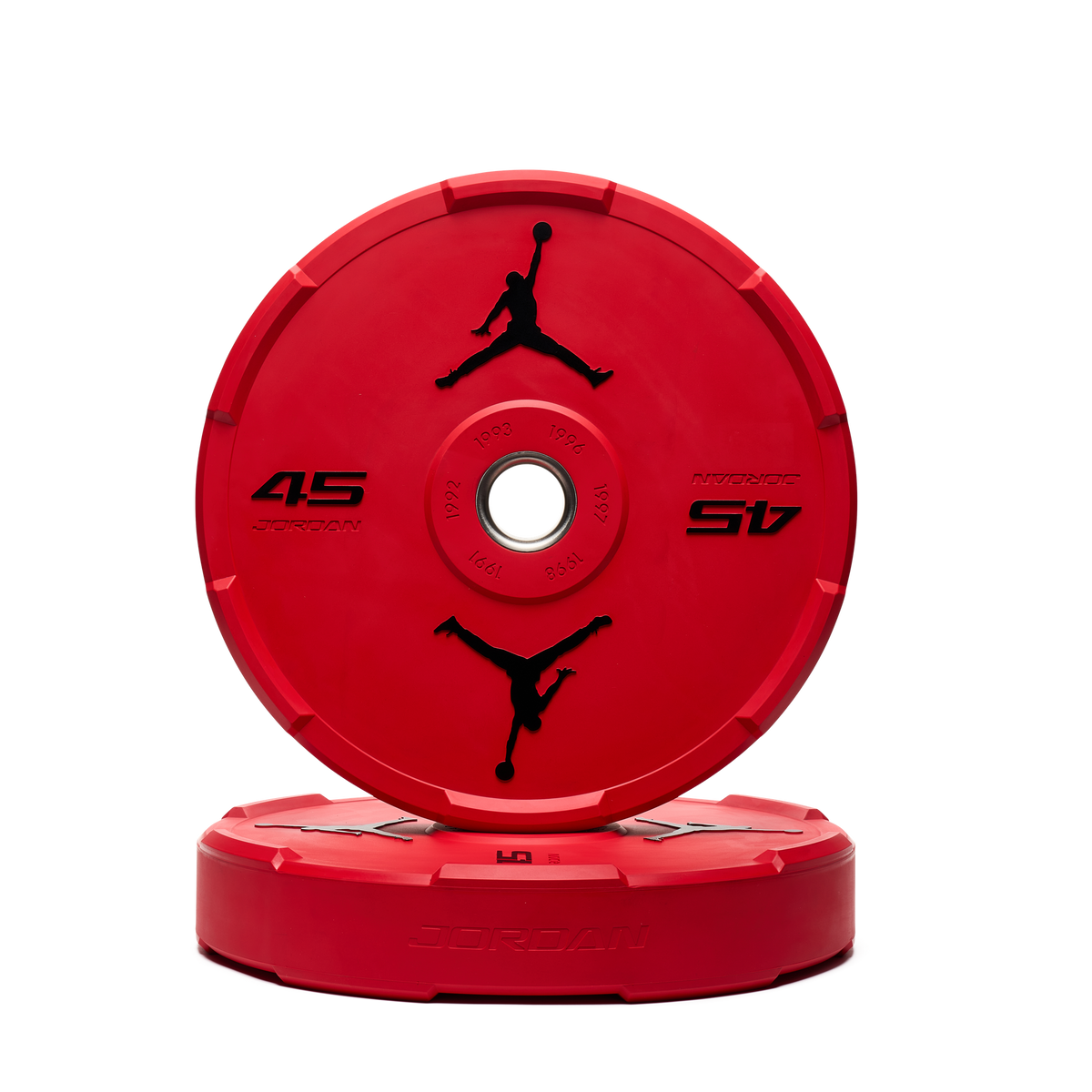 Jordan Strength Bumper Plates: 10 and 25 lb pairs, two 45 lb pairs | ALL