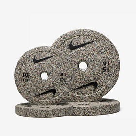 Nike Grind Bumper Plates (10 and 15 lb pairs)