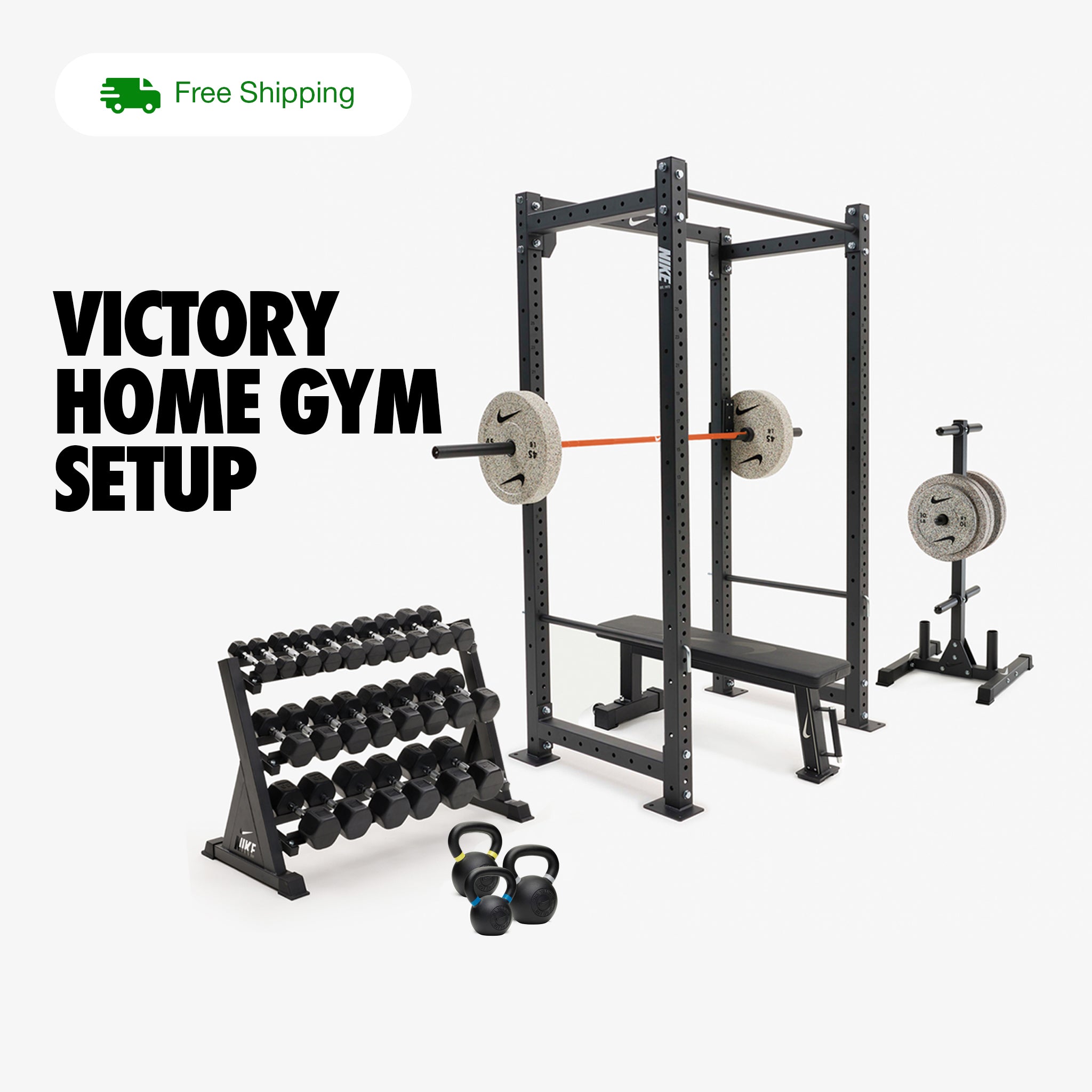 Victory Home Gym Setup – Nike Strength